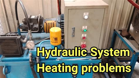 overheating problems in hydraulic systems